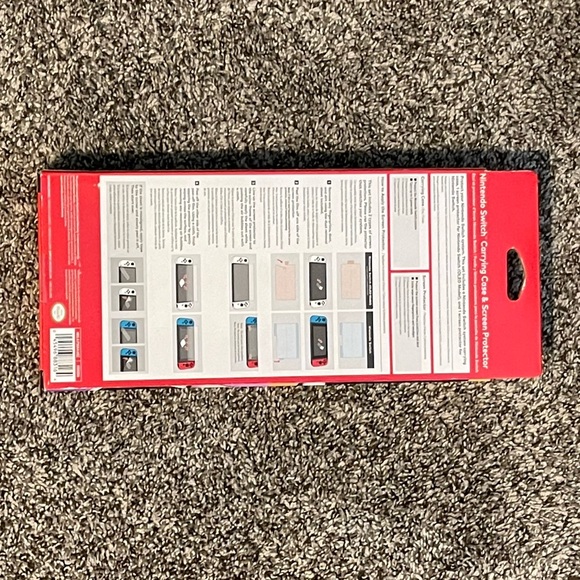 Nintendo switch carrying case and screen protector - Picture 2 of 2
